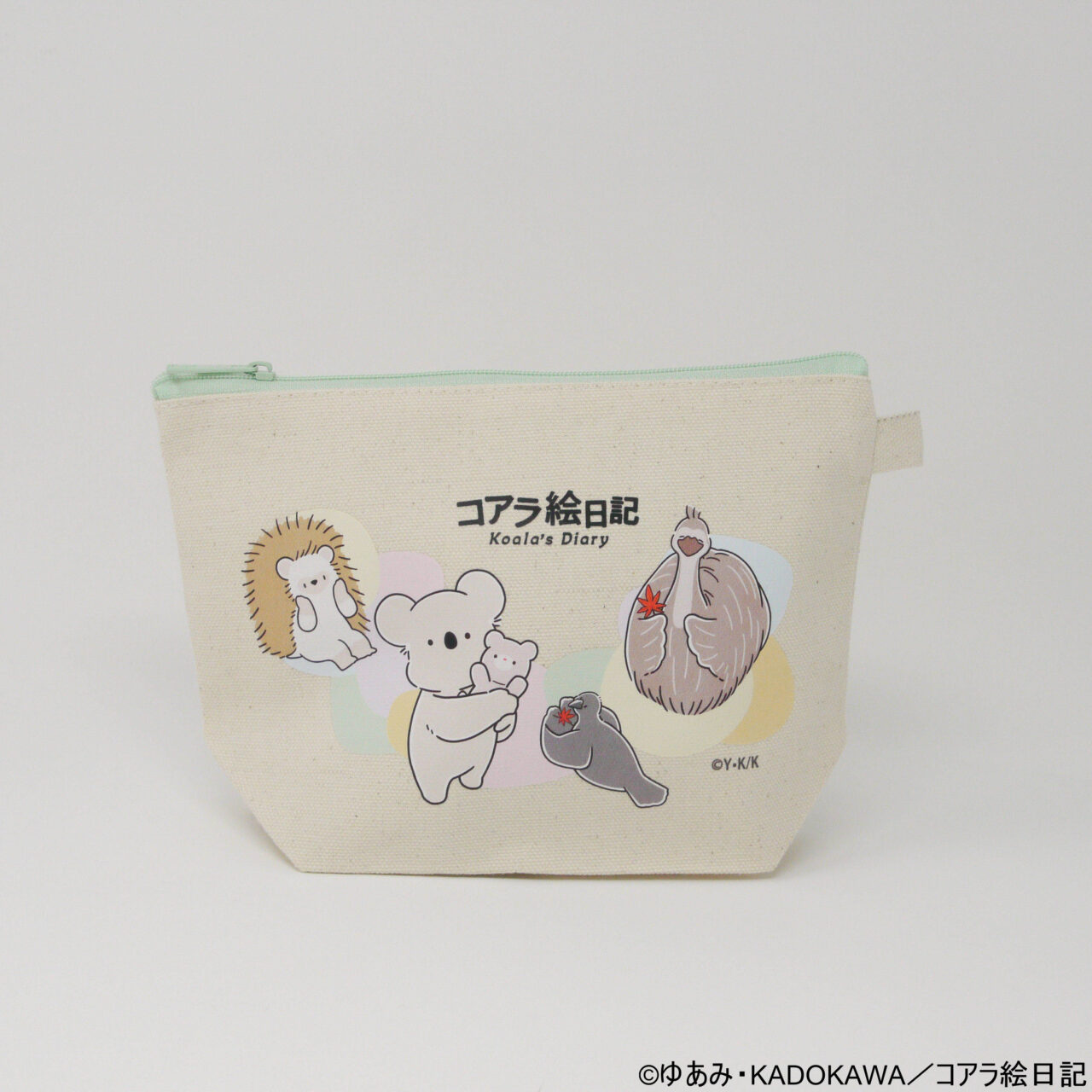 コアラ絵日記キャンバスポーチ