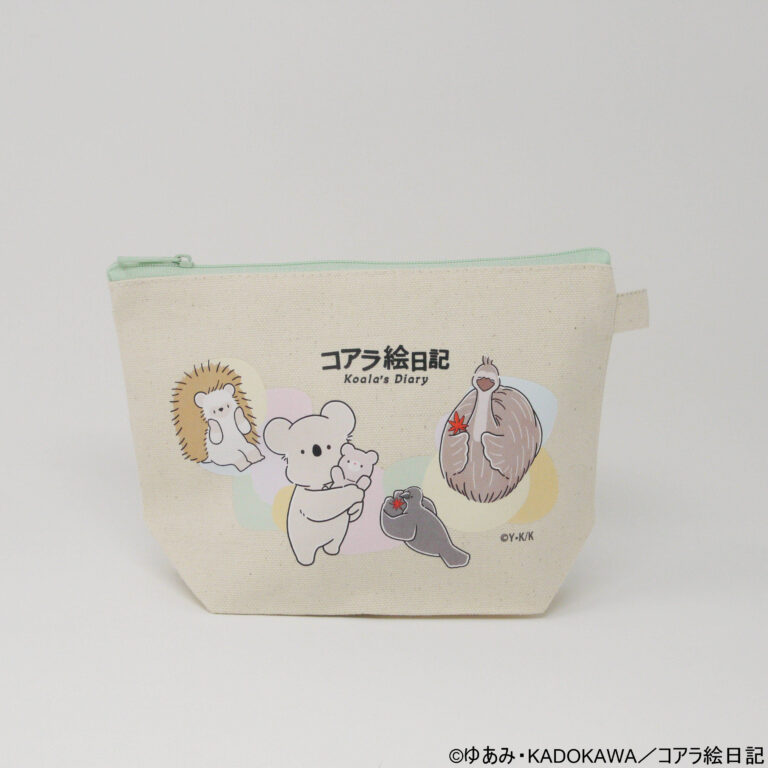 コアラ絵日記キャンバスポーチ