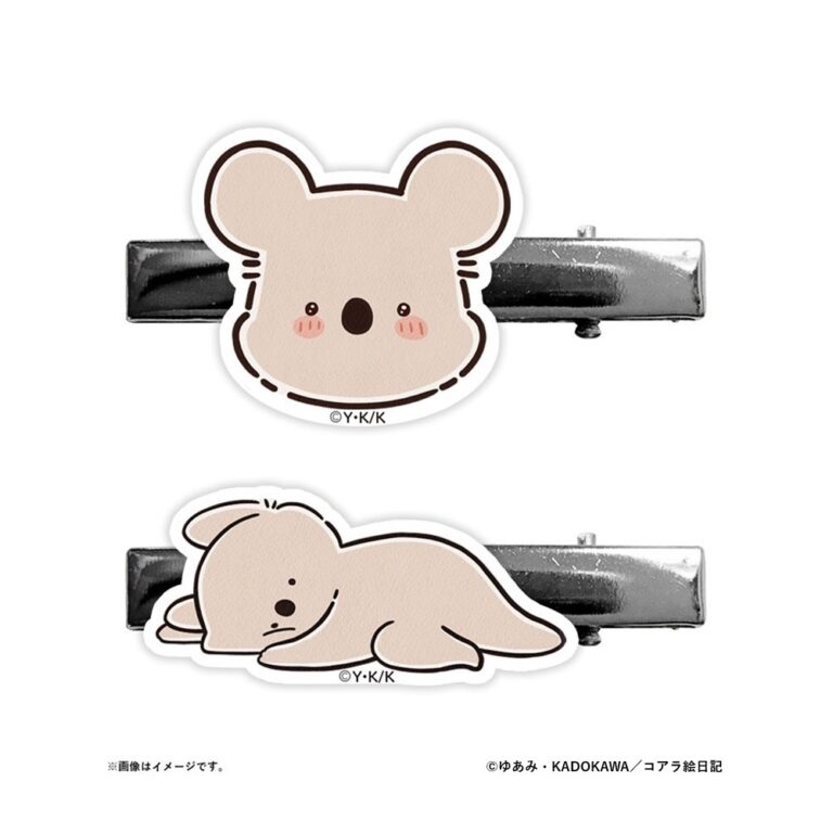 アクリルヘアクリップ(2種セット)