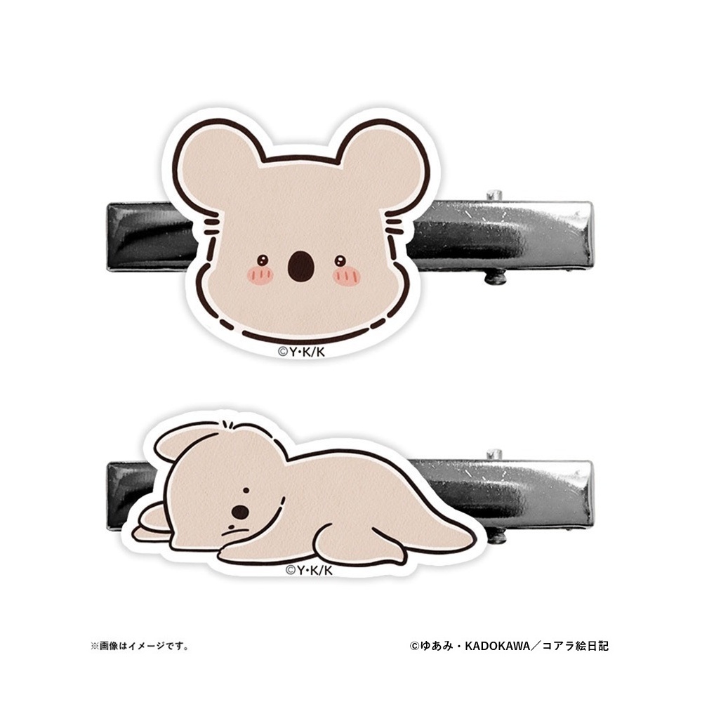 アクリルヘアクリップ(2種セット)